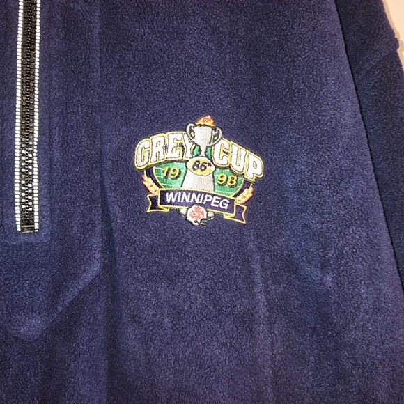 Vintage Starter Fleece Grey Cup Pullover - Picture 2 of 8
